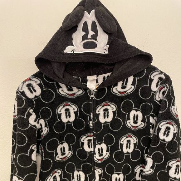 Disney Mickey Mouse Onesie Footie Pajamas Small - Picture 3 of 5